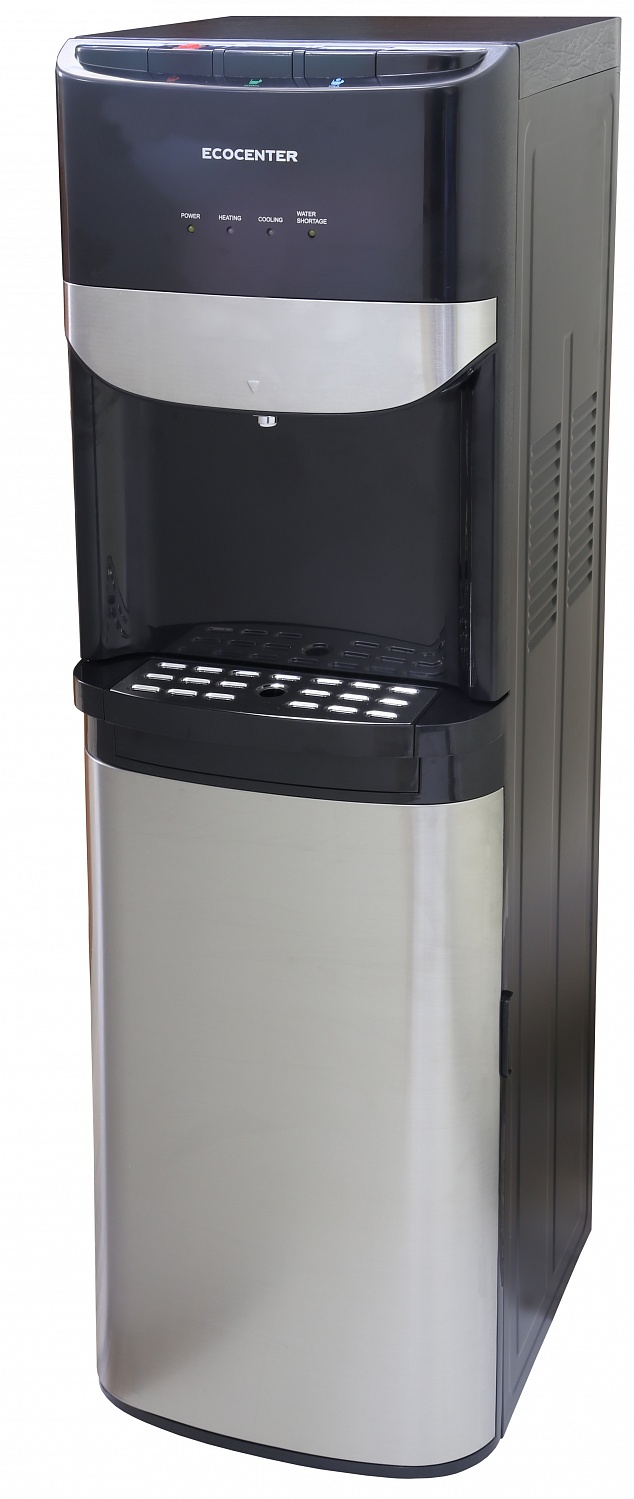 Кулер для воды Ecocenter (Экоцентр) T-X71NK с нижней загрузкой бутыли, c компрессорным охлаждением, напольный